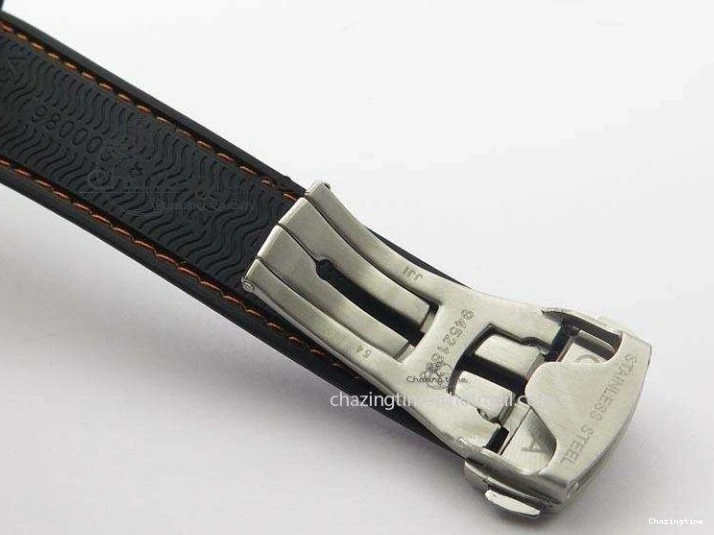 0327 Planet Ocean SS Bp Maker 45mm Black Bezel Orange Numbers On Black Rubber Strap A Popular 8220